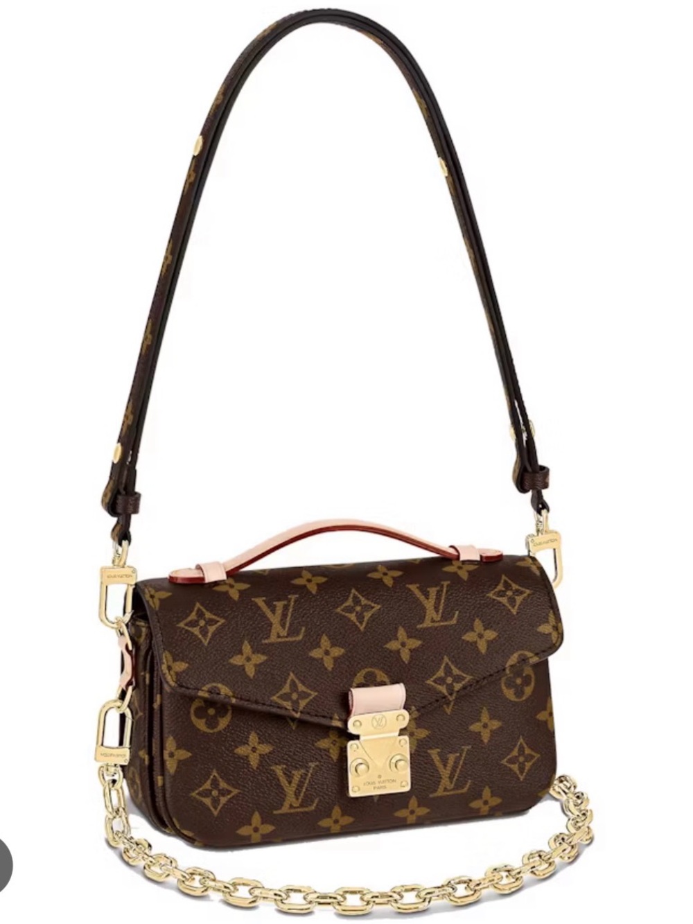 Louis Vuitton Pochette Metis East West Monogram Canvas